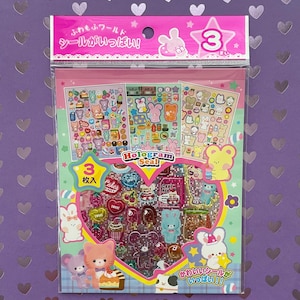 Kawaii hologram stickers - planner , journal , deco stickers