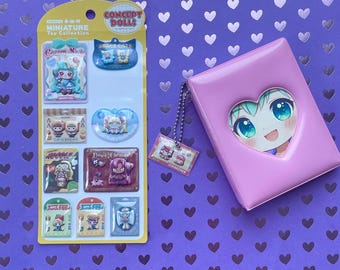 Mind Wave Capsule Stickers - Gachapon Stickers - DIY Keychain Craft - Kawaii Stickers - Kawaii Stationery