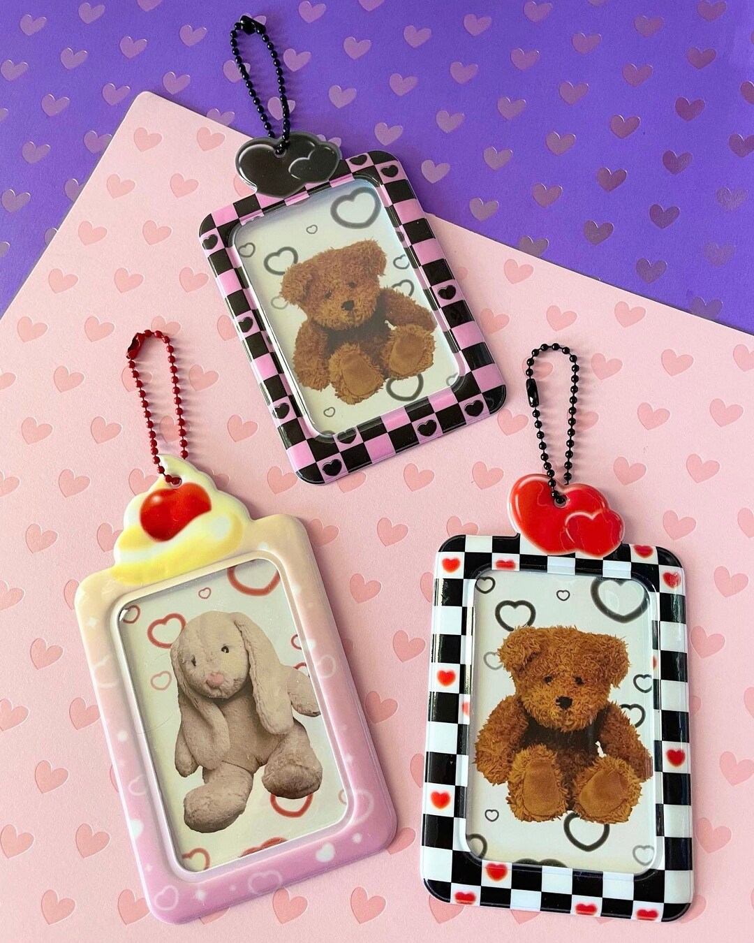 Be ON D Kpop Photocard Holder Photocard Keychain Etsy