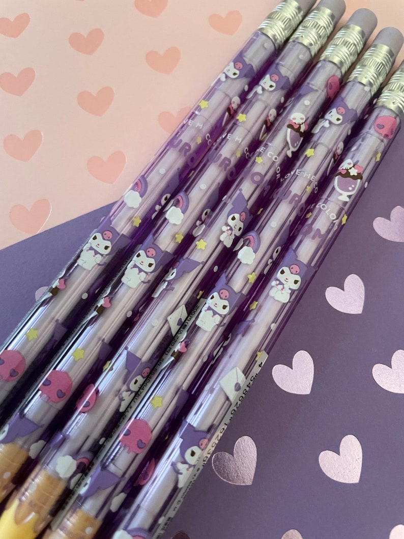 Kuromi Mechanical Pencil Cute Mechanical Pencil Sanrio Etsy
