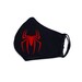 Spider Man face mask ,Made in USA, Adult 100% cotton 3 layer , 3 layers,Machine Washable, Reusable, Unisex, Ready To ship, 