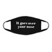 It Goes Over Your Nose Mask,Fashion Mask, 3 layers Cotton Mask,Machine Washable, Reusable, Unisex, Ready To ship 