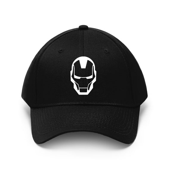 Iron Man Hat,100% Cotton Cap, Various Colors, Structured 6 Panel Hat,Unisex Hat, Baseball Cap, Ready to Ship