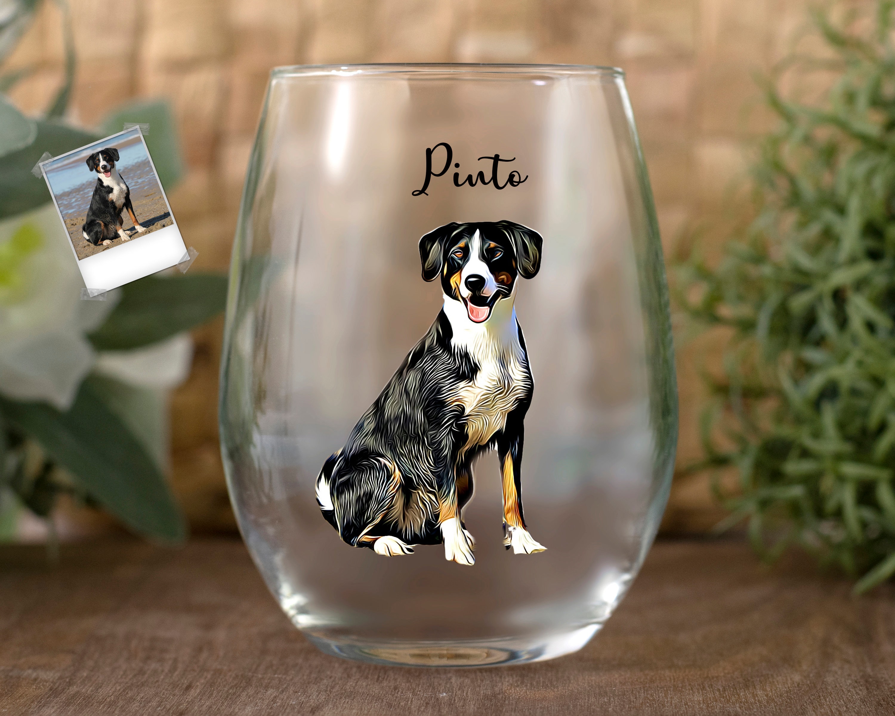 LOVE Paw – Cute Stemless Wine Glass for Dog & Cat Moms, Large 17 Ounce -  bevvee