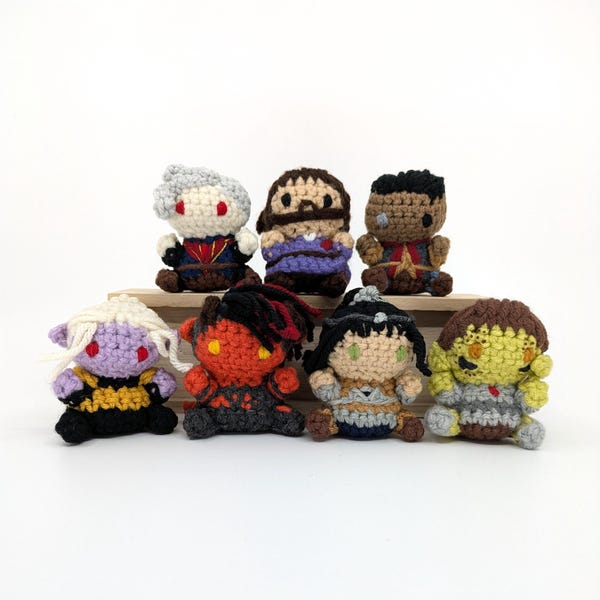 Crochet Baldur's Gate 3 Inspired Amigurumi