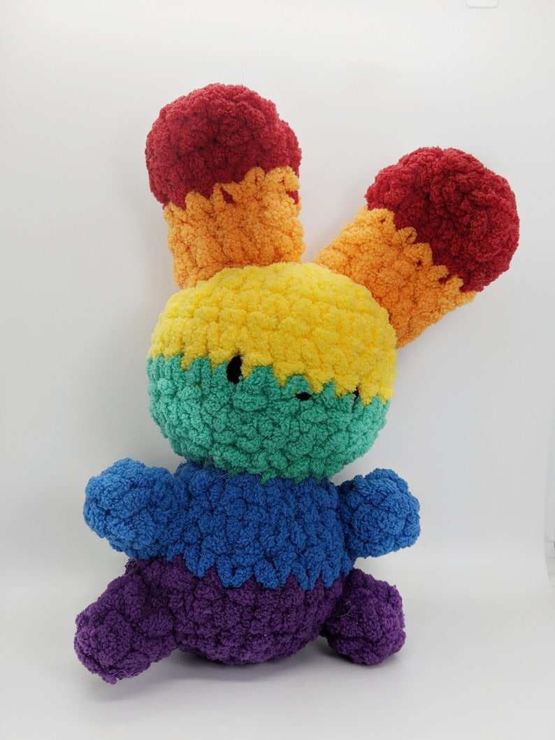 Crochet LGBT Pride Bunny Amigurumi Etsy