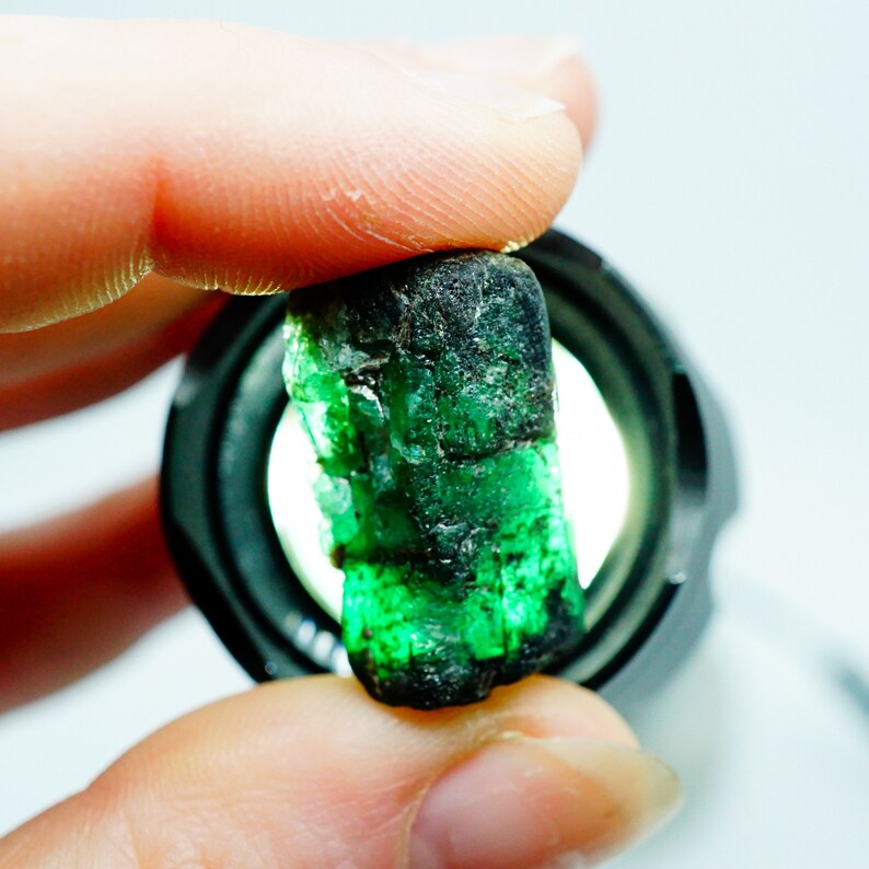 Massive Emerald Crystal from Sandawana Zimbabwe Oldest Etsy