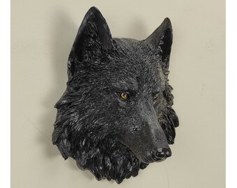 Wolf Head Mount - Etsy