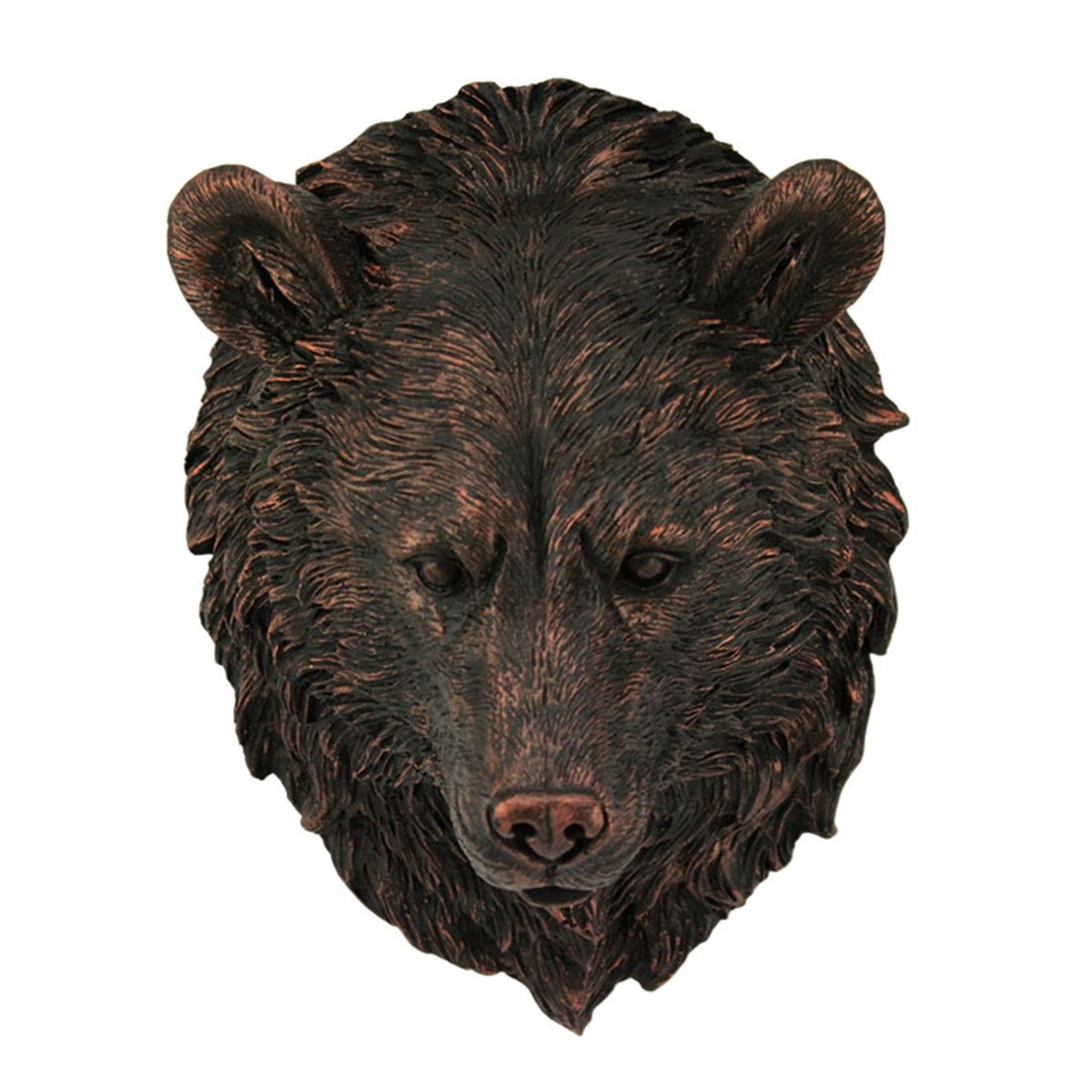 Bear Head Wall Mount Animal Wall Hanging Farmhouse Decor Etsy