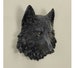 Wolf Head Wall Mount | Animal Wall Hanging | Farmhouse Decor | Rustic Wall Decor | Gift For Him,Her,Men,Women,Kid,Mom,Father 