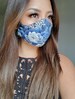 MYSTIC BLUE - Handmade Face Mask 