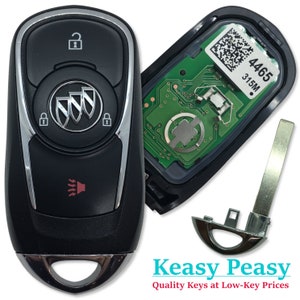Like New O.E.M Buick Encore 2021-22 Remote W/ Uncut Blade FCC - HYQ4AS PN - 13534466