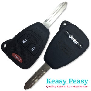 Like New O.E.M Jeep Grand Cherokee Commander Liberty Remote Uncut Key Fob FCC - OHT692427AA