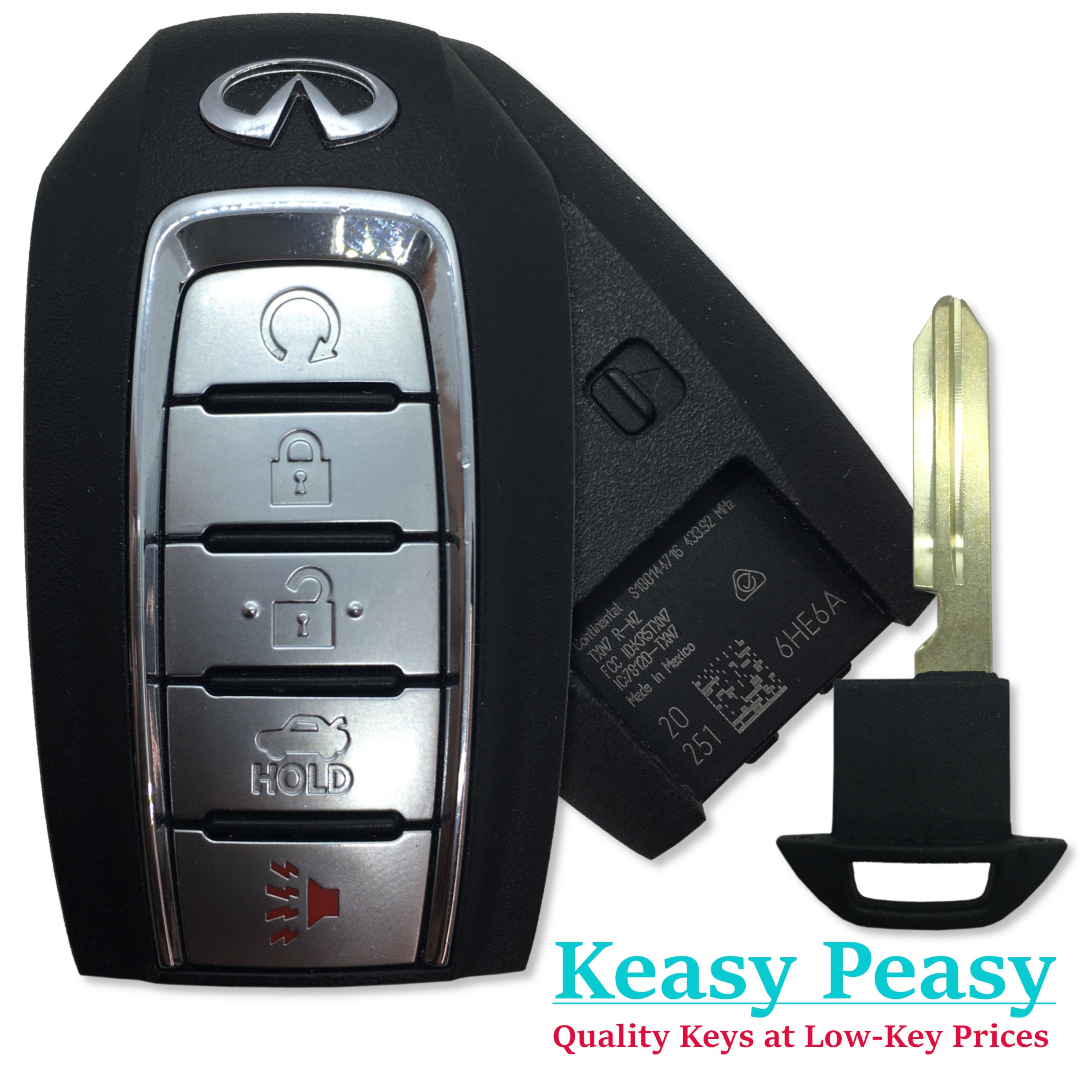 Like New OEM Infiniti Q50 Q60 2019-20 FCC - KR5TXN7 PN - 285E3-6HE6A / S180144716