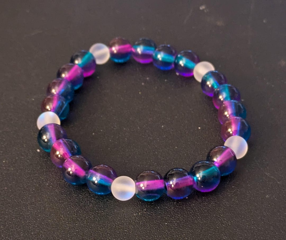Translucent Blue and Purple - Etsy