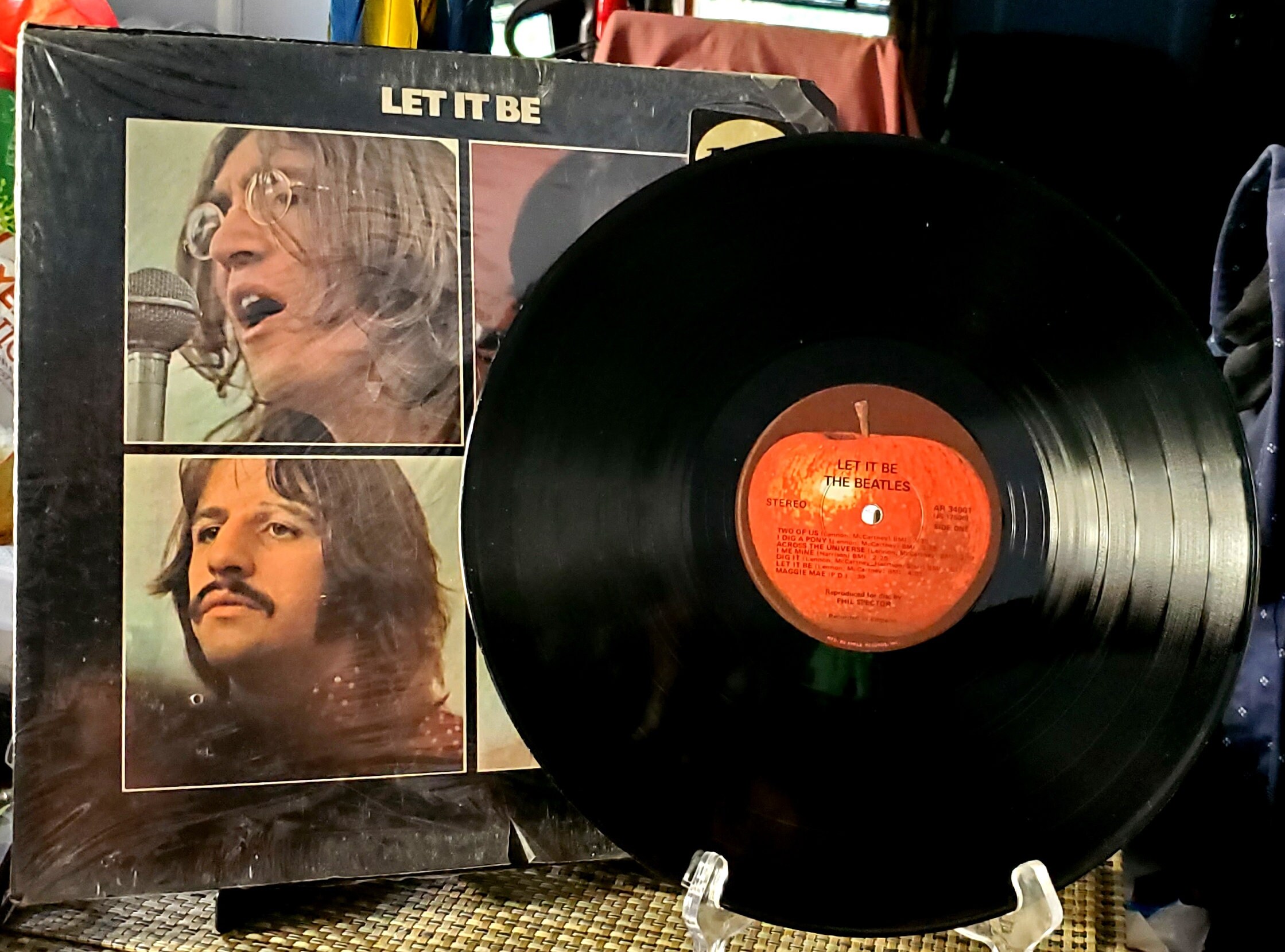 The Beatles Let It Be Lp Red Apple AR 34001 Maggie Mae Public