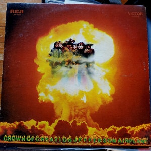 Jefferson Airplane Crown Of Creation OIS and POSTER included Tested EX sound!