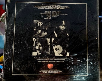 The Beatles Let It Be Lp Red Apple AR 34001 Maggie Mae Public