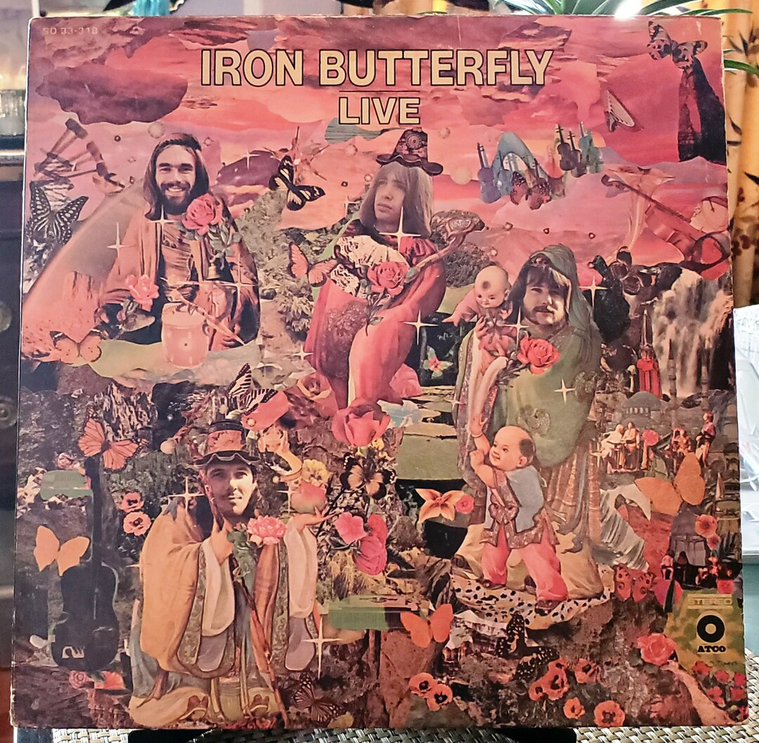 Iron Butterfly Live 1970 1ST PRESSING PRESSWELL PRESS Test Etsy