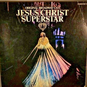 Jesus Christ Superstar record purchased Opening night Playbill With Album