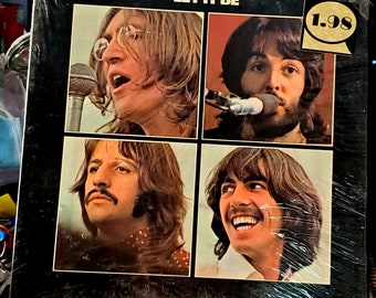 The Beatles Let It Be Lp Red Apple AR 34001 Maggie Mae Public