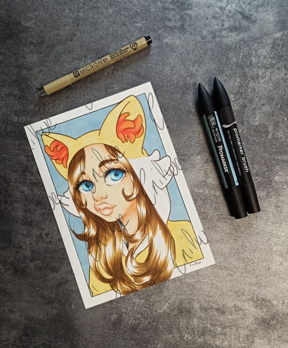 Dibujo Pokemon Fennekin Pyjama Serena Serena Pyjama Etsy