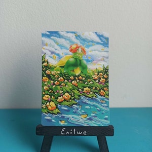 ポケモン手描きカード - ベロッサム (ジョリフロール)