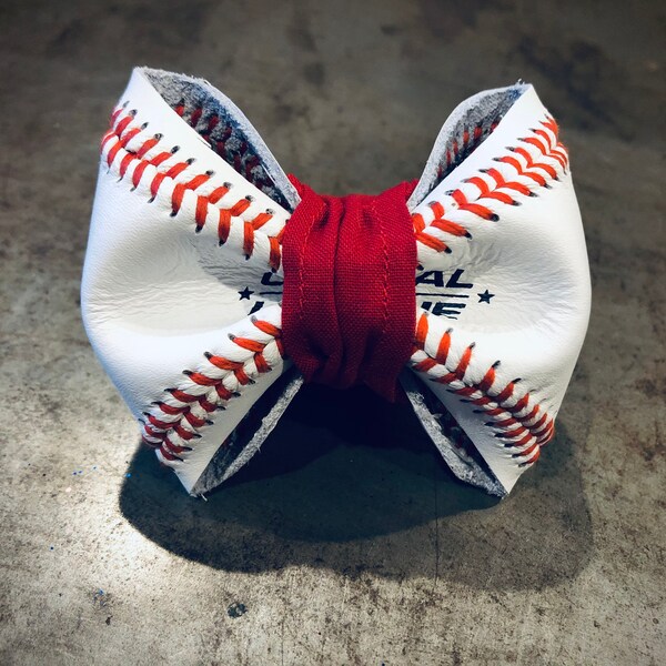Baseball Bow Tie Etsy
