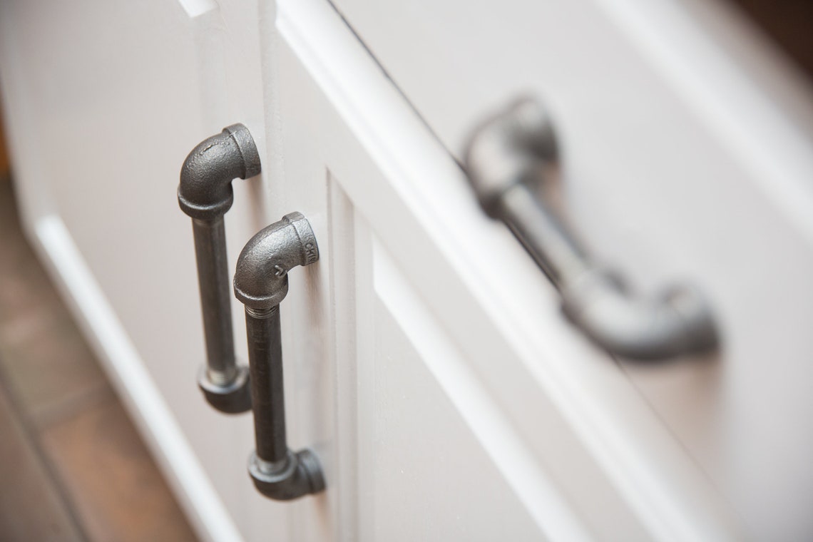 Classic Series 6 Iron Pipe Pull Etsy