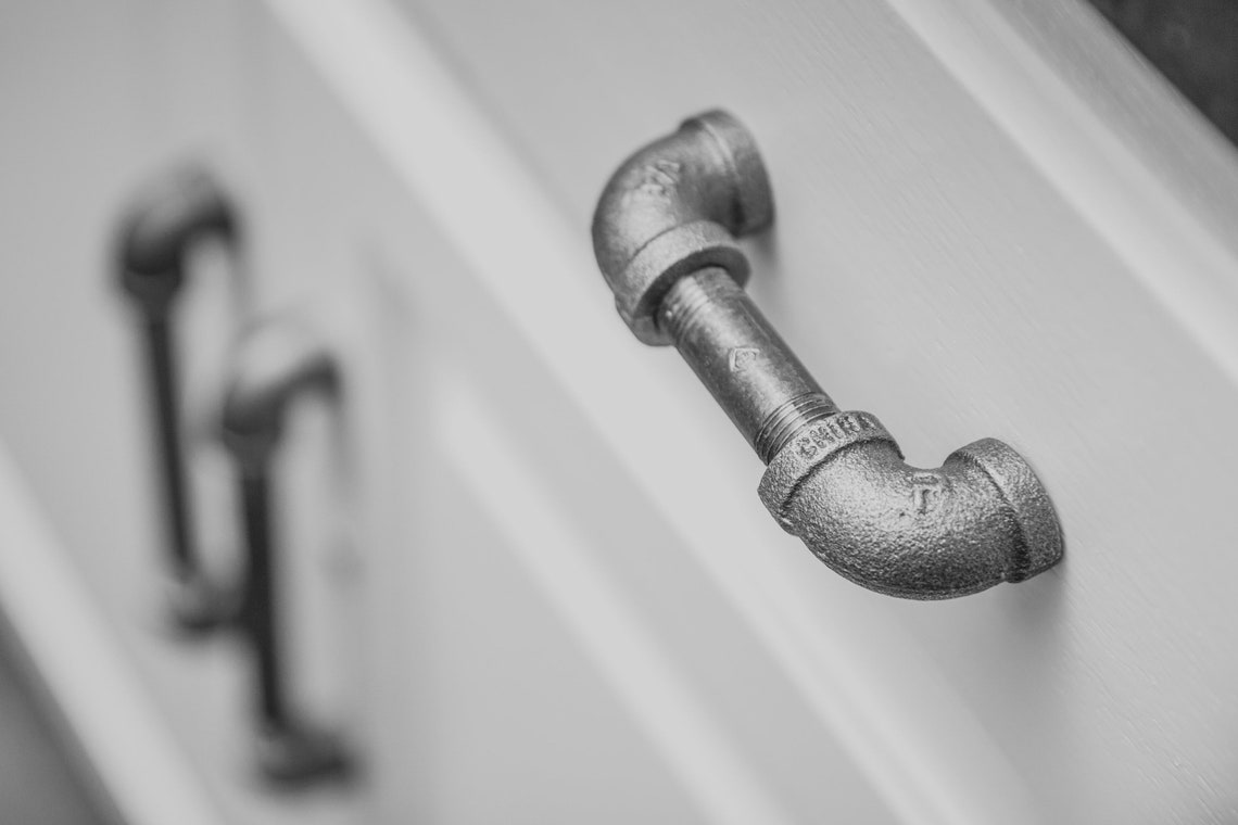 Classic Series 3 Iron Pipe Pull Etsy