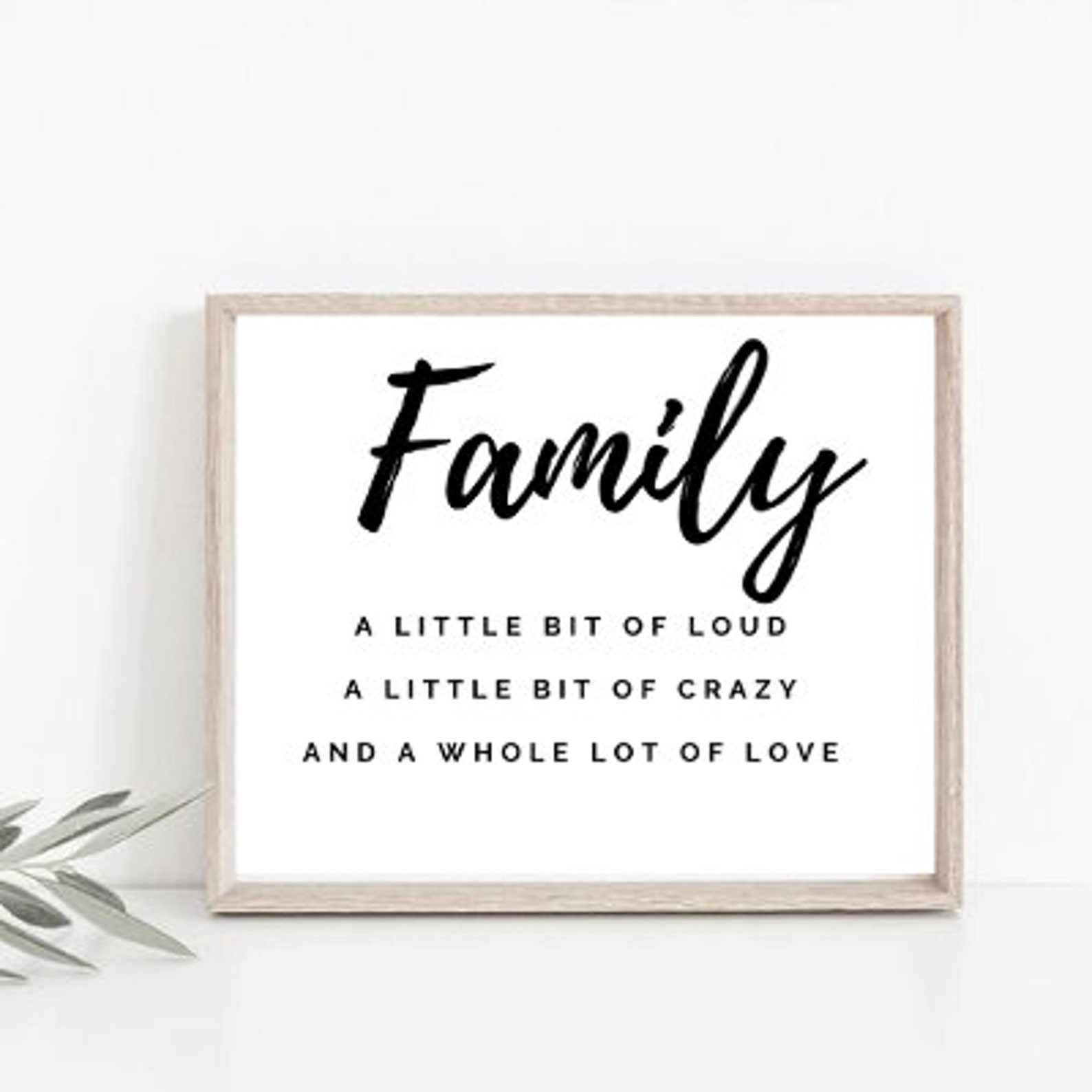 Family wall art/ family decor/ home decor/ printable Etsy