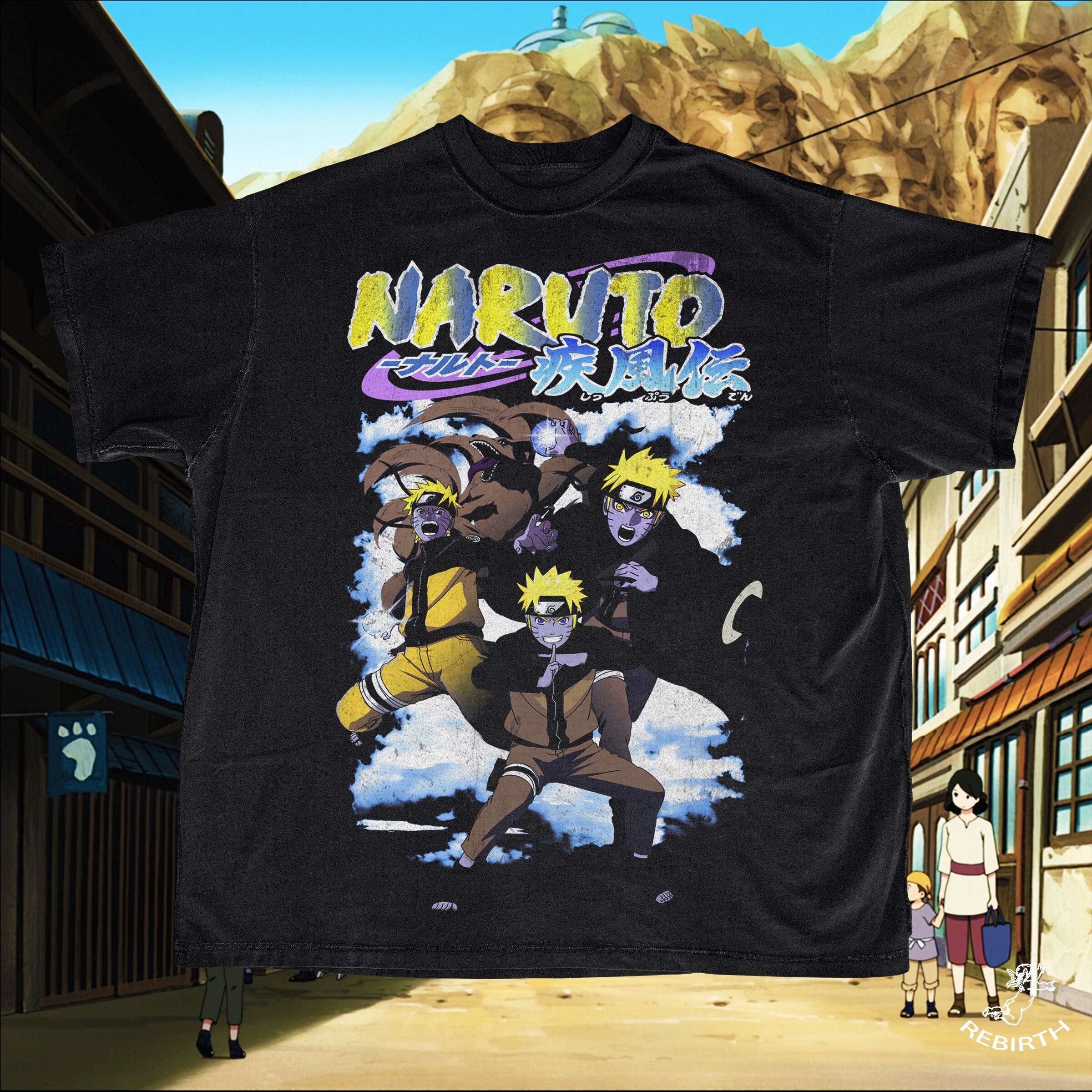 Naruto 90s Vintage Inspired Shirt Etsy