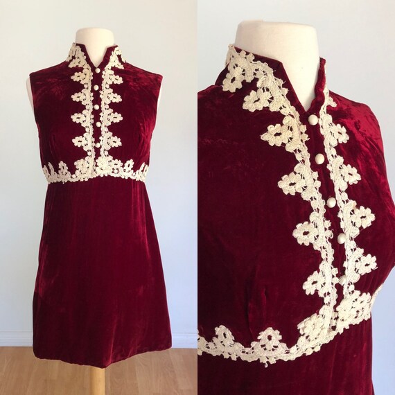 victorian velvet dress