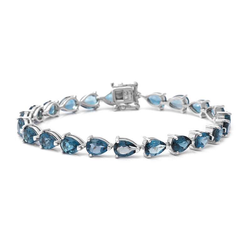 London blue topaz bracelet Clearance