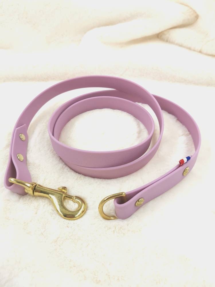 Laisse Lavande Sans Poignée