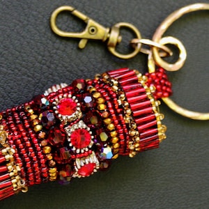 Kaleidoscope Necklace - &quot;Red Wonder&quot;
