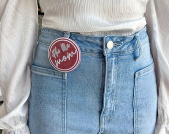 Sorority Mom Gameday Button