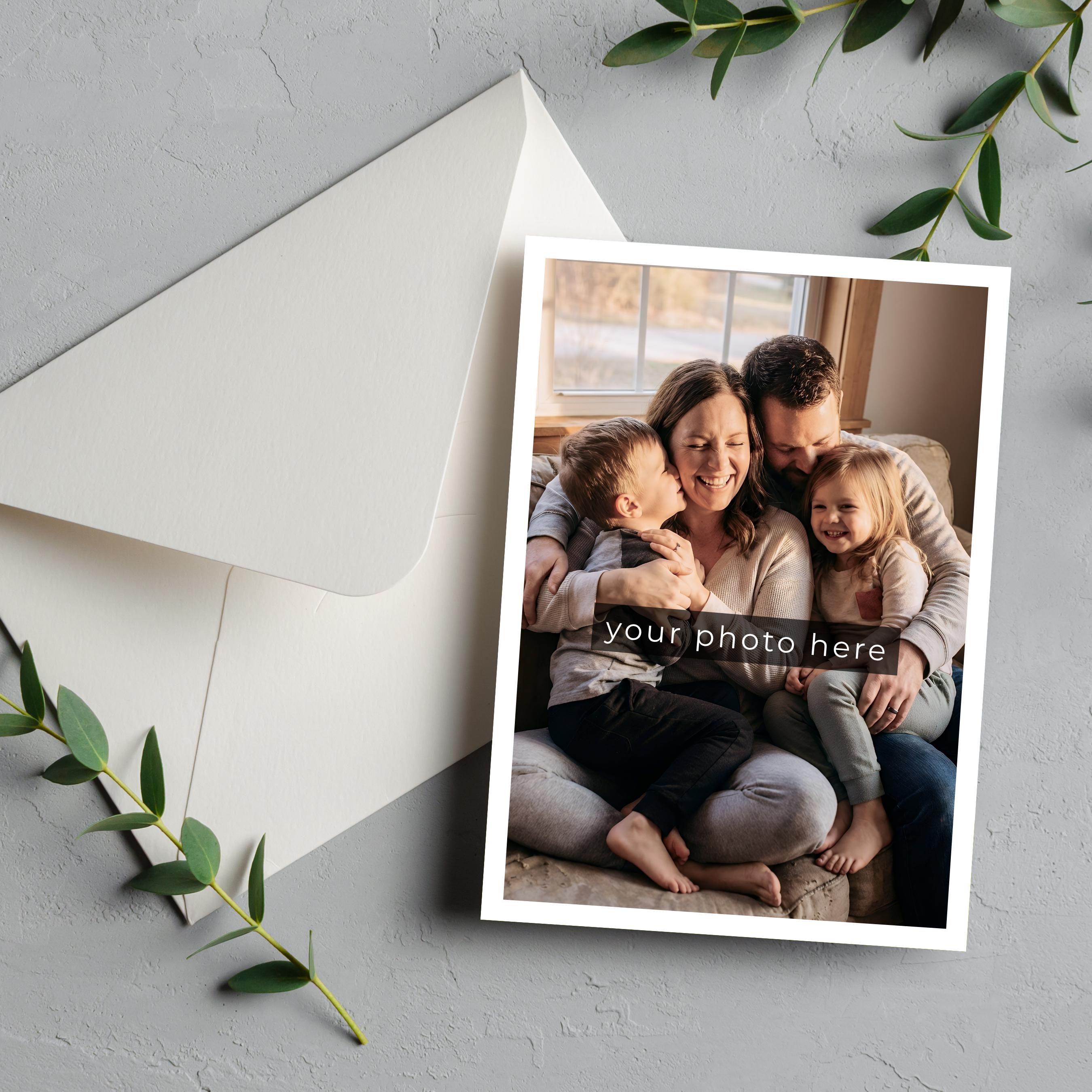 Custom Photo Card | Mother's Day Gift | Personalized Picture Print ...