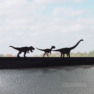 Dinosaurs Decals T Rex Raptor Easter Egg Decals | Off Road Vehicle Decal | Dino Decal | Front Windshield Easter Egg Sticker Window Sticker