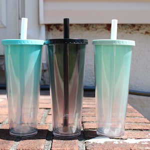 Xeiwagoo Reusable Boba Cup Smoothie Tumbler Glass Bubble Tea Cup, 2 Pack  Wide Mouth 22oz Iced Coffee…See more Xeiwagoo Reusable Boba Cup Smoothie