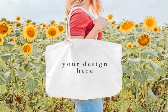 Blank tote bag clearance