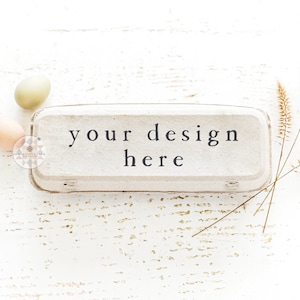 Egg Carton Mockup | Egg Stamp Mockup | Stamp Placement Mockup | Simplistic Farmhouse Scene | JPEG Styled Stock Photos