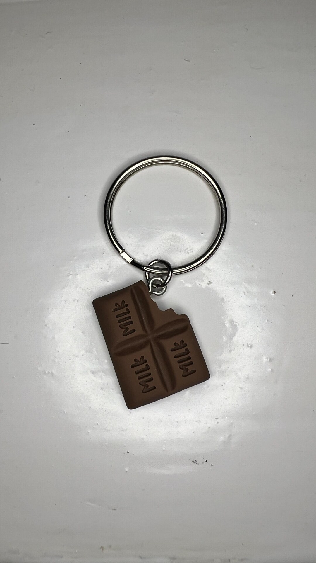 Chocolate Keyring - Etsy UK