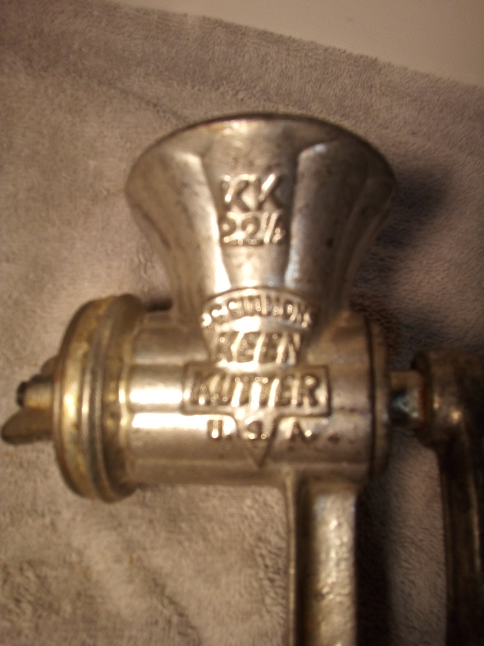 Vintage E.C. Simmons KEEN KUTTER Meat Grinder KK 22 Etsy