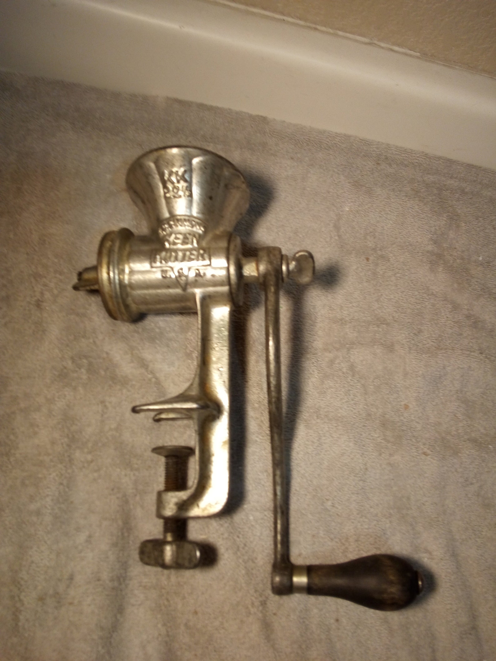 Vintage E.C. Simmons KEEN KUTTER Meat Grinder KK 22 Etsy