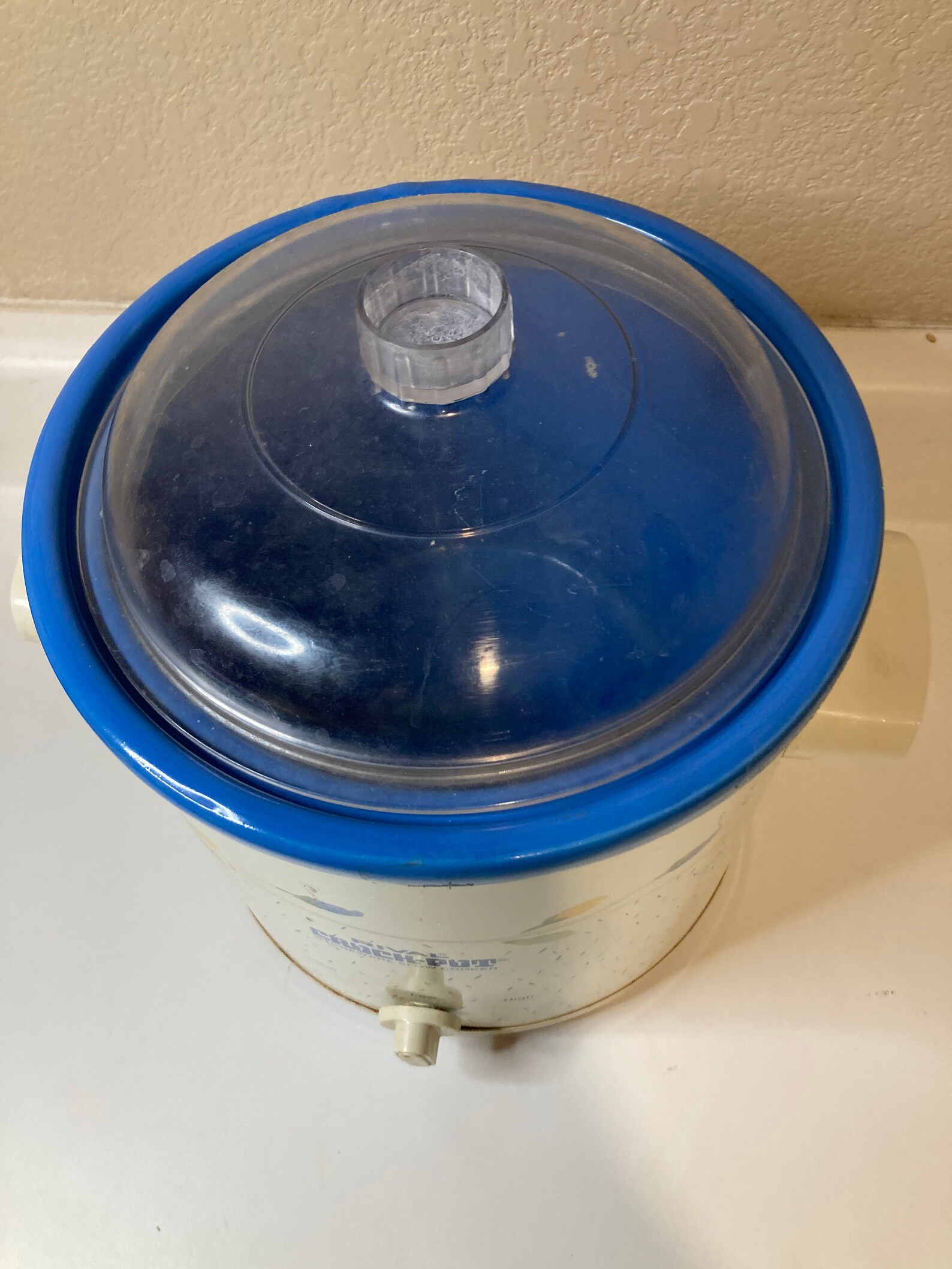 RIVAL CROCK POT Slow Cooker Model 3100/2 Electric Plastic Lid Etsy