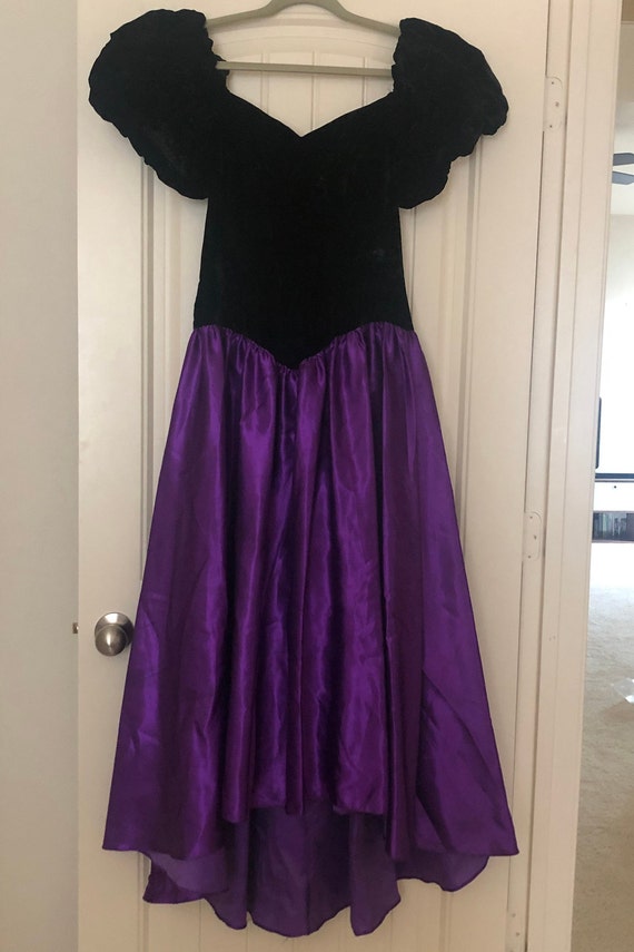 Vintage Velvet Formal Dress