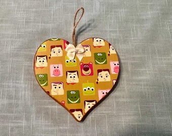 Small Toy Story Hanging Heart Ornament