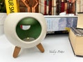 A" ROLLS ROYCE "of wax melt burner handcrafted in clay with a variety of interior coloured glaze to match any decor
