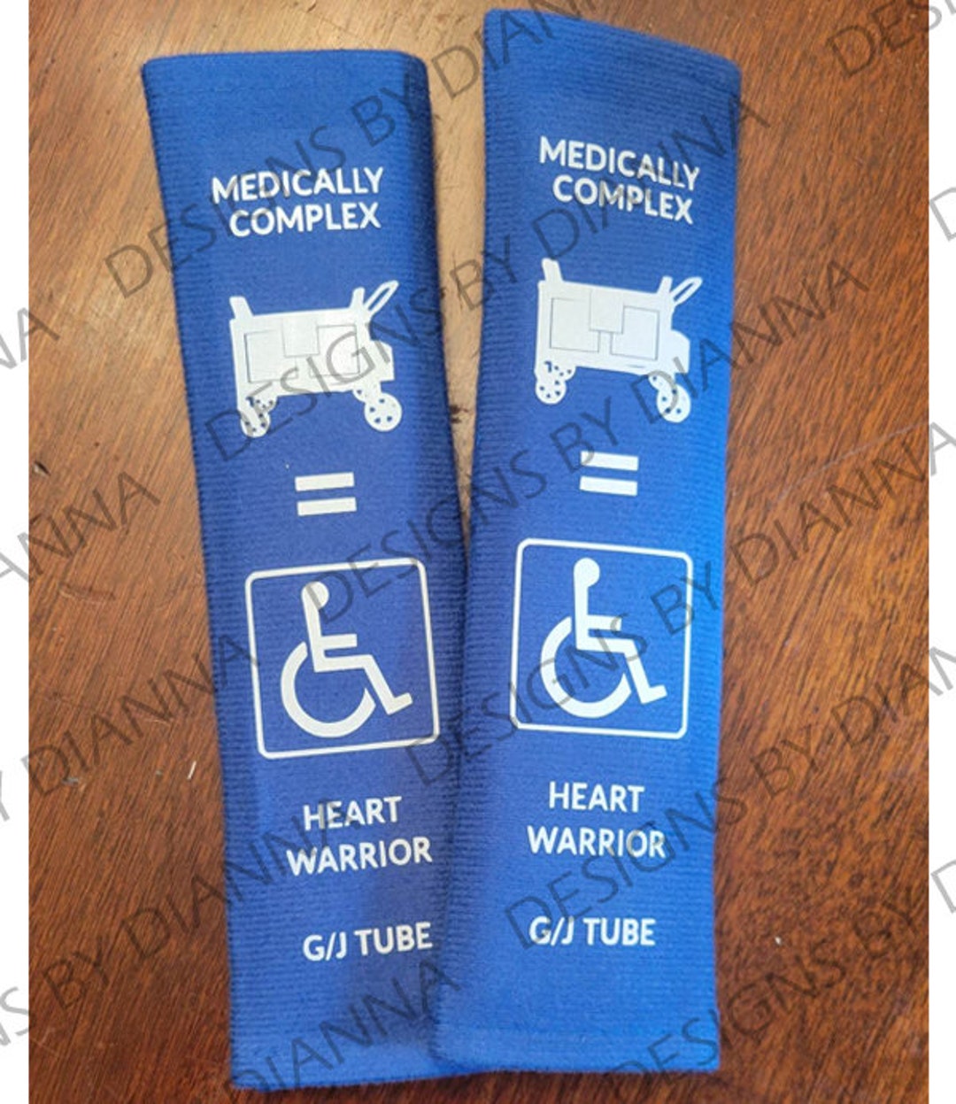 Medically Complex Heart Warrior G/J Tube Handicap Wraps for Wonderfold ...